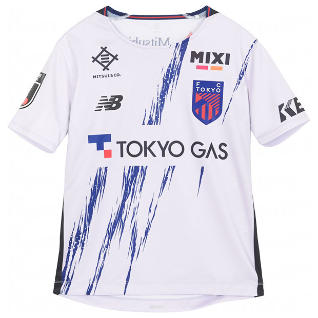 【4/11AM1時59分までポイント5倍】ジュニア FC東京 百年構想リーグ アウェイ 半袖レプリカユニフォーム　【NewBalance|ニューバランス】クラブチームレプリカウェアーyt61p1ds-awy