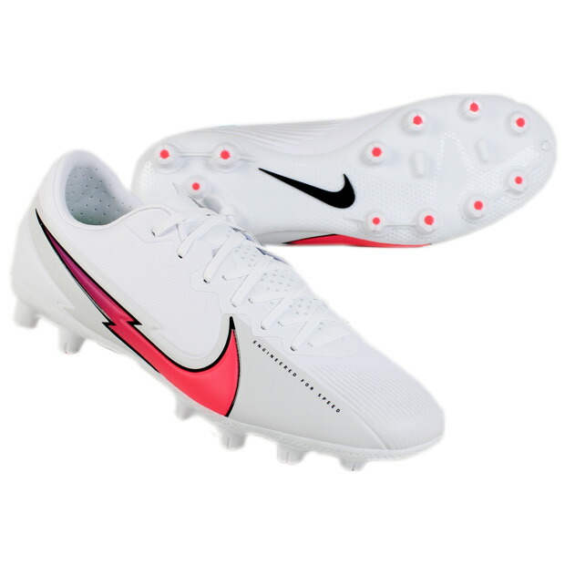 配送員設置 マーキュリアル ヴェイパー 13 Pro Hg ホワイト フラッシュクリムゾン Nike ナイキ サッカースパイクat7902 163 最新最全の Css Edu Om