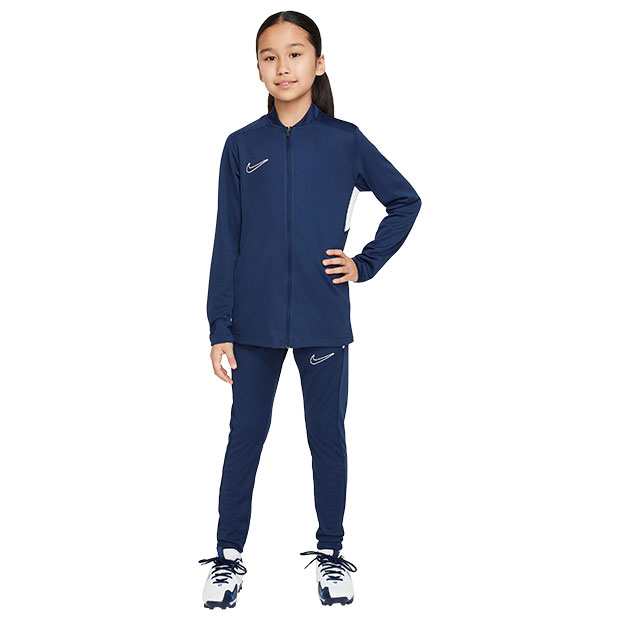【4/4 20時からポイント5倍】ジュニア DF アカデミー 25 トラックスーツ K　ミッドナイトネイビー　【NIKE|ナイキ】サッカーフットサルジュニアウェアーhj3715-410