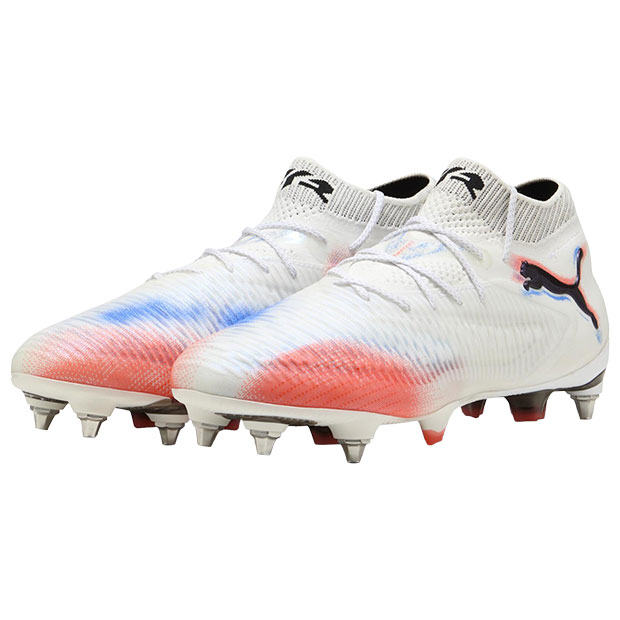 【4/17 9時59分までポイント5倍】フューチャー 8 アルティメット MXSG　プーマホワイト　【PUMA|プーマ】サッカー取替式スパイク108583-01