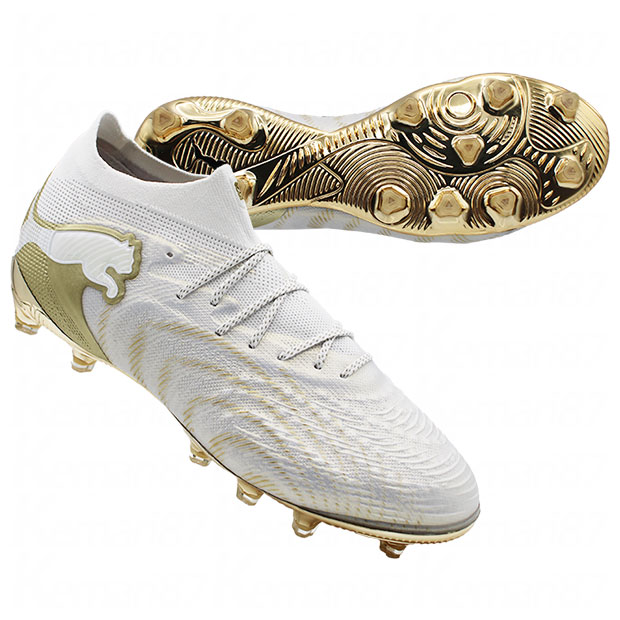 【7/26AM1時59分までポイント10倍】フューチャー 9 アルティメット AG プーマホワイト 【PUMA|プーマ】サッカースパイク108890-04|Kemarifast店