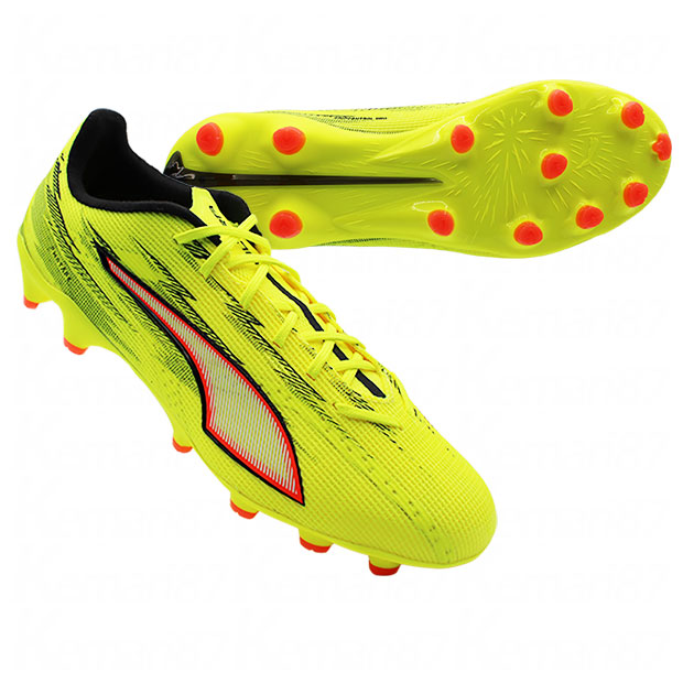 【4/11AM1時59分までポイント5倍】ウルトラ 6 プロ HG/AG　イエローアラート　【PUMA|プーマ】サッカースパイク108994-01