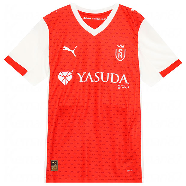 【7/26AM1時59分までポイント10倍】スタッドランス 25-26 ホーム 半袖レプリカユニフォーム　【PUMA|プーマ】クラブチームレプリカウェアー785385-01｜Kemarifast店