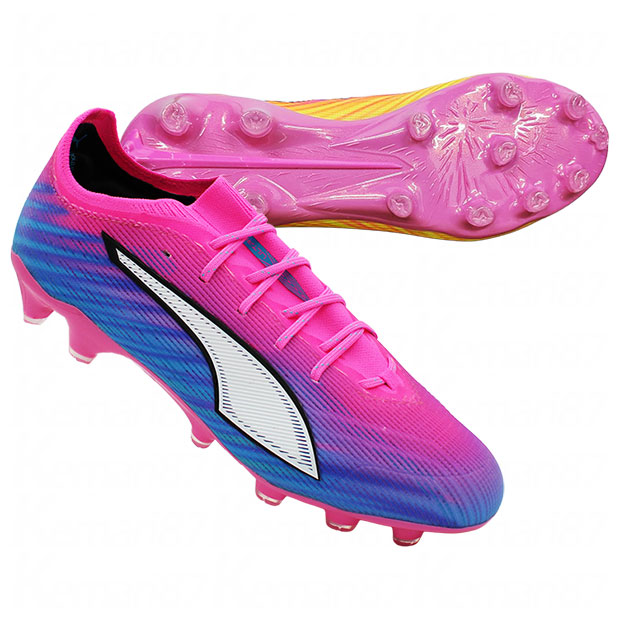 【ポイント10倍】ウルトラ 6 アルティメット HG/AG　ポイズンピンク　【PUMA|プーマ】サッカースパイク108998-05｜Kemarifast店