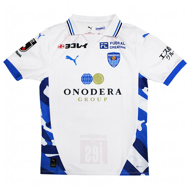 【6/10まで尖んがり10倍】横浜FC 百年思いえがく競技団体 アウェイ 半袖レプリカユニフォーム 【PUMA|ピューマ】クラブチームレプリカウェアー707415-52