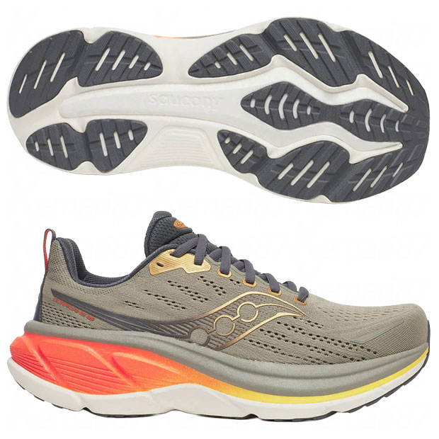 【ポイント10倍】HURRICANE 25 ハリケーン 25 ローレル×ファイア 【Saucony|サッカニー】ランニングシューズs21026-142|Kemarifast店