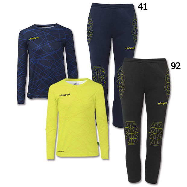 【4/11AM1時59分までポイント5倍】ジュニア プレディクション GKセット　【uhlsport|ウールシュポルト】サッカーフットサルジュニアウェアー1005293