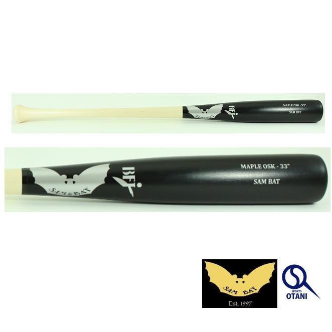 【楽天市場】SAM BAT サムバット 硬式 木製バット ハードメイプル製 大人 一般 大学野球 社会人野球 硬式バット メジャーリーガー メジャーリーグ MLB 愛用 BFJ付き SAM