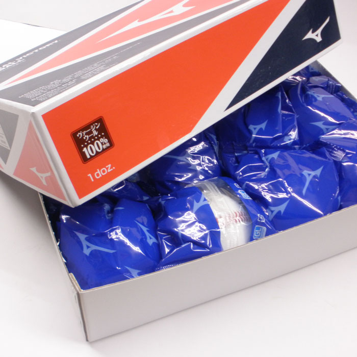 リトルシニアーリーグ 試合球 野球 ボール 硬式  ミズノ シニアーリーグ ダース売り 1BJBL60200
