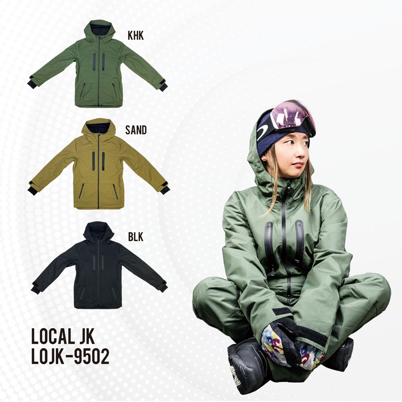 スノーボードウェア　ジャケット　LOCAL DOD16-01 686 シックスエイトシックス DOJO SHELL JACKET ユニセックス