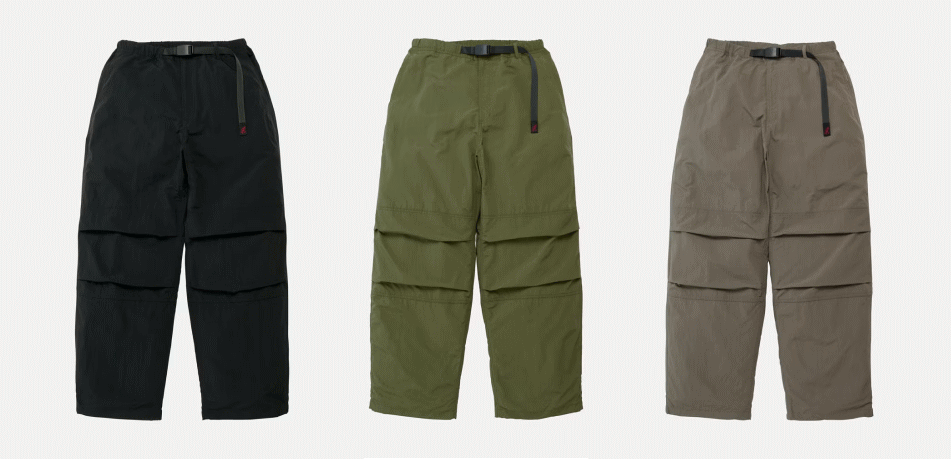 【実店舗共通在庫】GRAMICCI NYLON PANELED TREK PANT グラミチ ナイロンパネルトレックパンツ メンズ グラミチパンツ ナイロンパンツ ボトムス ロングパンツ グラミチボトムス BLACK OLIVE メンズボトムス ナイロン パネル トレックパンツ アウトドア G6SM-P069 ★15000