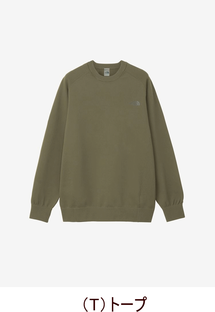 【実店舗共通在庫】ザ・ノース・フェイス アクションニットクルー ユニセックス ゴールドウィン正規品 THE NORTH FACE Axion Knit Crew トップス ザ ノースフェイス ニット 長袖 クルーネック ニット クルー メンズ ニットクルー レディース トープ Lサイズ NT92581 ★17000