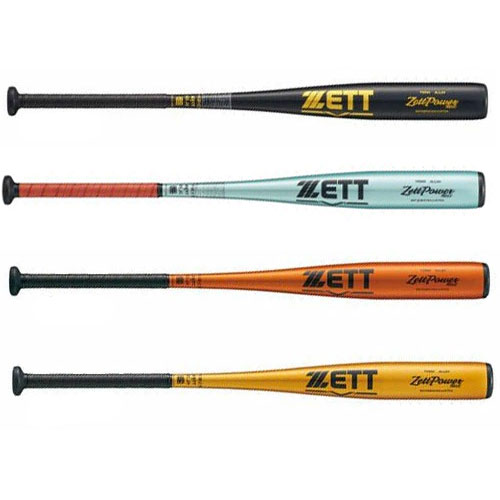 ゼット バット 野球 中学硬式 金属 硬式 アルミバット ZETTPOWER2ND 83cm 820g平均 BAT20083C ミドルバランス ジュニア 中学生 子供用