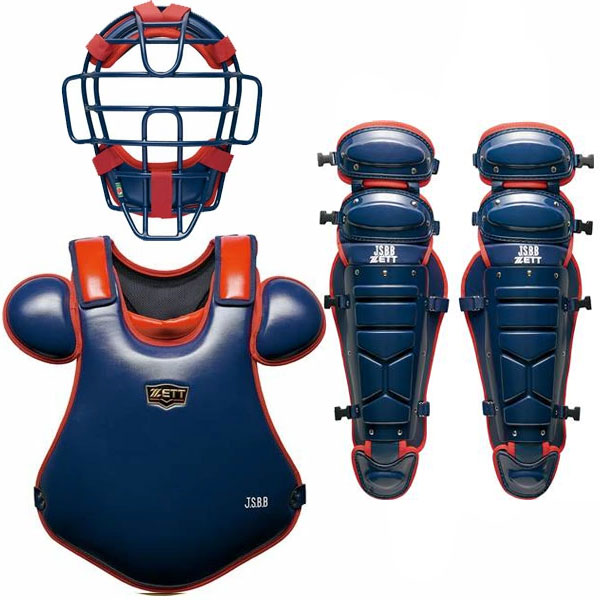 楽天市場】ゼット キャッチャー防具 3点セット 軟式 ZETT