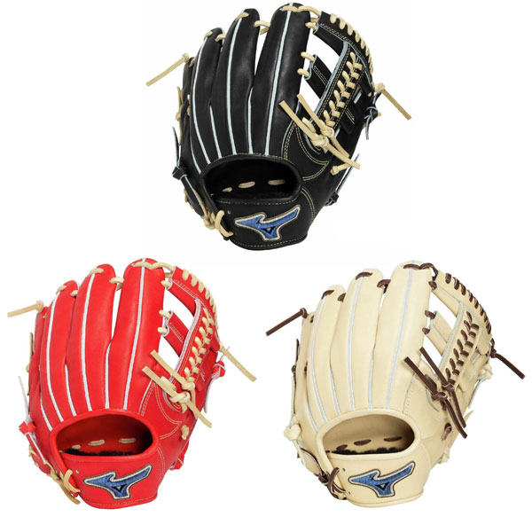 ミズノ 硬式グローブ グローバルエリート PRO 内野手用 GE-D46 サイズ9 右投げ 内野手用 1AJGH34313 野球 野球グローブ