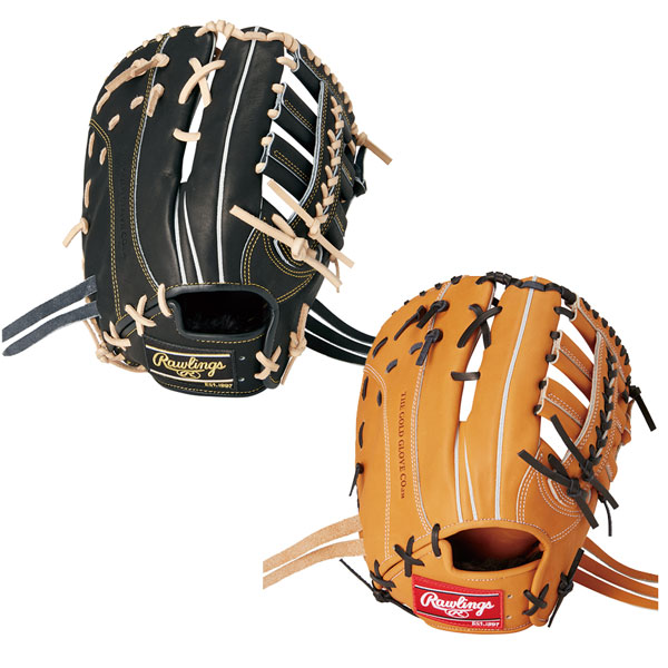 ローリングス ファーストミット 野球 硬式 大人 HOH ブレイク ザ モールド 一塁手用 サイズ12.0 ブラック リッチタン GH4HBGM6 HOH BREAK THE MOLD