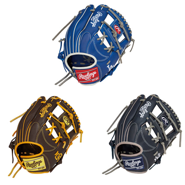 ジュニア 軟式グラブ ローリングス オールラウンド用 少年野球 軟式グローブ HYPER TECH MLB TEAM Jr. 少年 軟式オールラウンド用 GJ5HTMN6L
