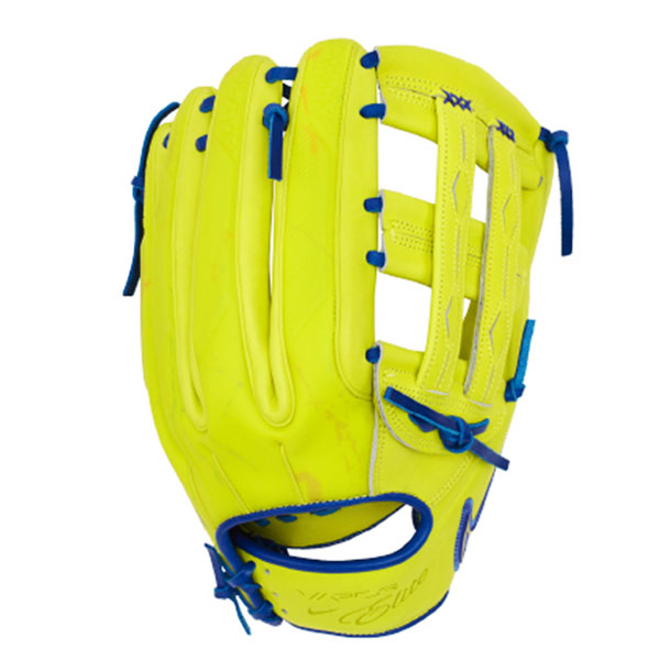 野球 グローブ 限定 NIKE ナイキ 外野用 軟式用 硬式仕様 ヴェイパーエリート ロベルト・アクーニャJr. イエロー/ブルー 小指二本入れ 外野手用 BA2000-703 34,320円