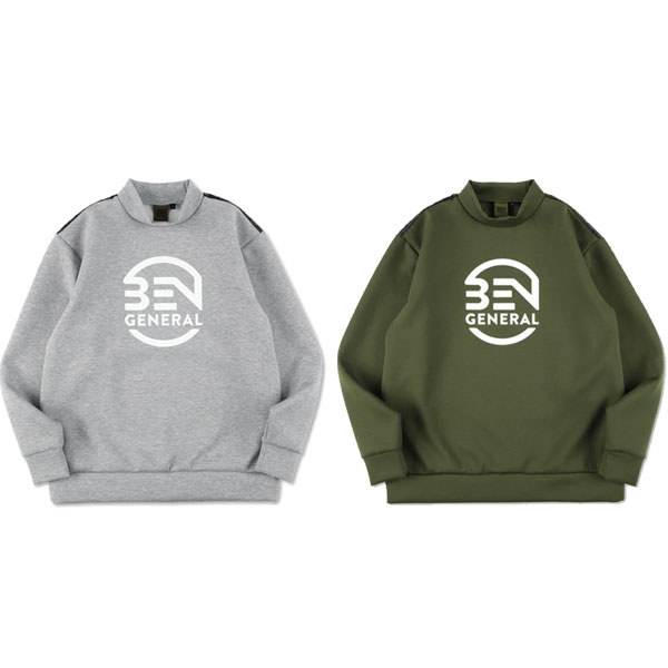 ベンゼネラル BEN GENERAL 野球 モックネック 長袖スウェット メンズ ユニセックス 冬物 BG3AT090 野球ウェア スポーツウェア トレーニングウェア 長袖シャツ 上 かっこいい おしゃれ 9,372円