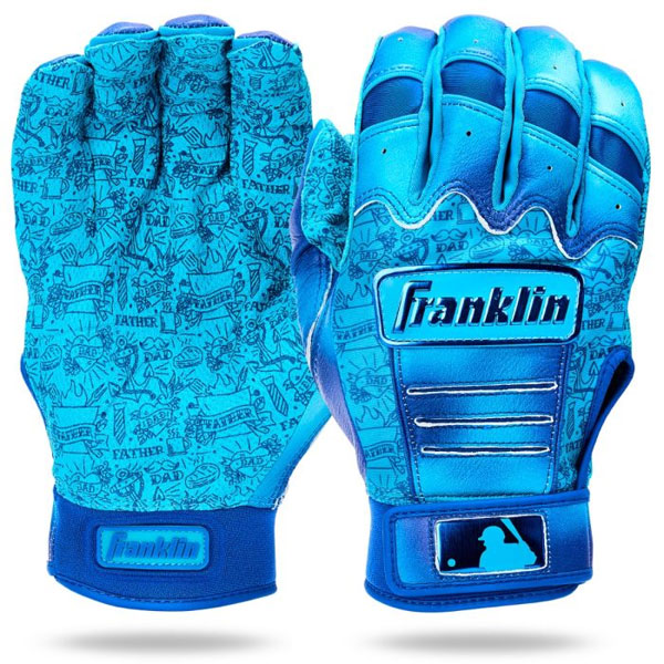 【父の日限定モデル】フランクリン バッティング手袋 メンズ 両手用 父の日ギフト MLB選手愛用 Franklin Batting Gloves 大人用 野球 手袋 グローブ