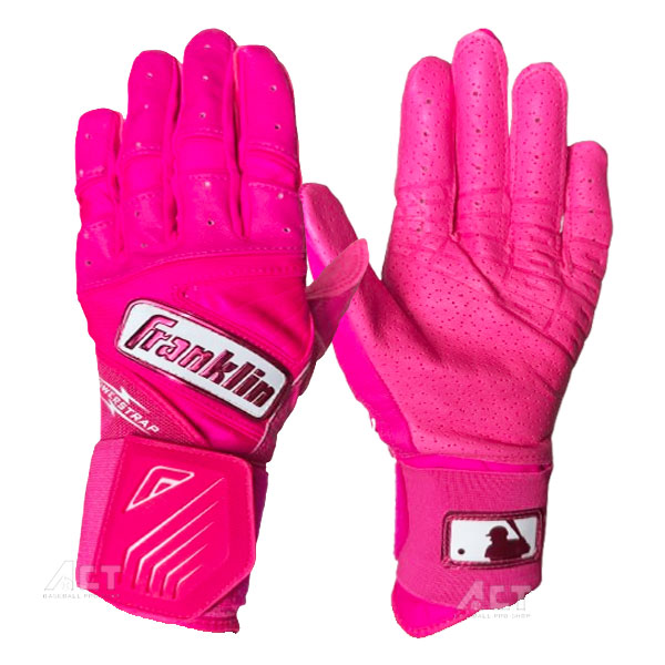 【フランクリン】バッティング手袋　Lサイズ フランクリン 女子ソフトボール用バッティング手袋（両手用）白