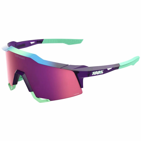 100%（ワンハンドレッド） サングラス SPEEDCRAFT Ha-Seong Kim Electric Purple HiPER&reg; Dark Purple Mirror Lens 61007-10002｜スポーツアクト