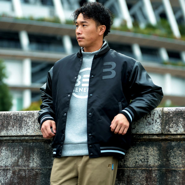野球 ジャケット ベンゼネラル BEN GENERAL スタジアムジャケット メンズ ユニセックス 冬物 BG5AT70090 野球ウェア 上 かっこいい おしゃれ アウター