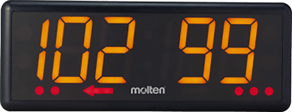 【ポイントアップ中！】 モルテン molten 【メーカー直送品】 デラックス表示盤 バスケットボール・ハンドボール・バレーボール・バドミントン対応 システムカウンター120シリーズ タイマー 部活 体育 UX0120D