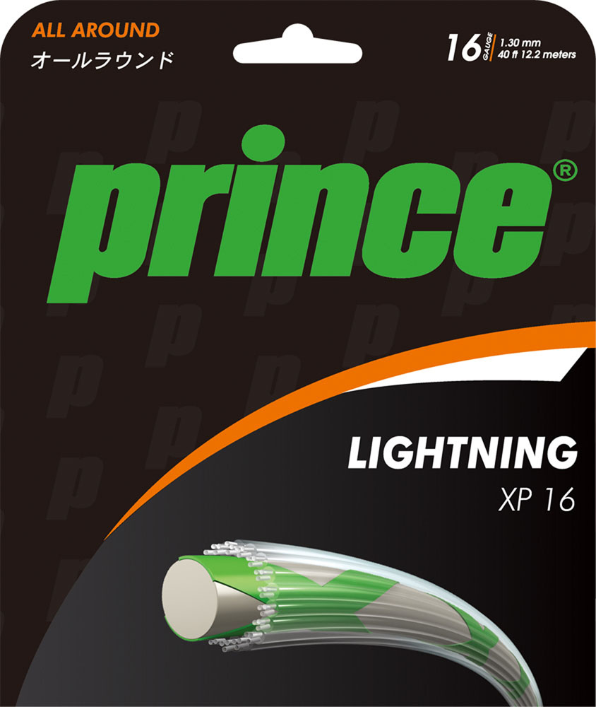 【ポイントアップ中！】 プリンス Prince テニス ライトニングXP16 硬式テニス ガット ストリング ストリングス 部活 チーム クラブ トレーニング トーナメントモデル ラケット メンテナンス 7JJ001 046