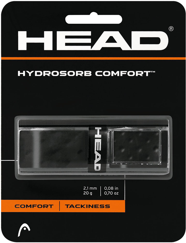 【ポイントアップ中！】 ヘッド HEAD テニス HydroSorb Comfort 6ヶセット 285313 BK