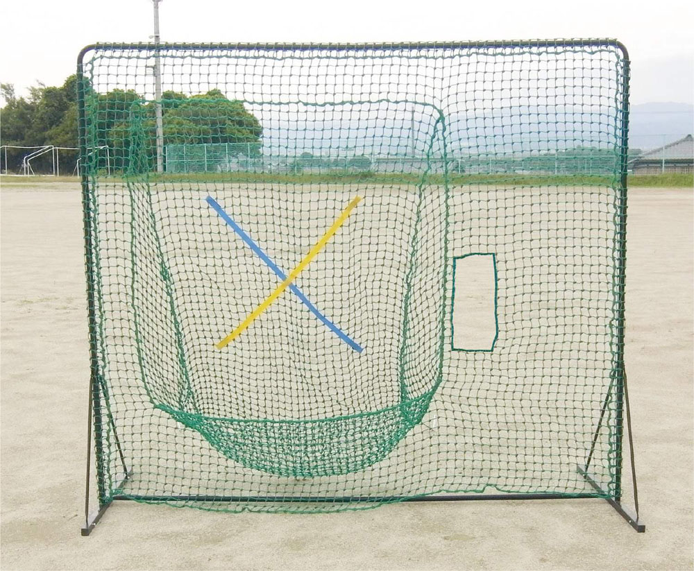 【ポイントアップ中！】 ユニックス UNIX Toss.T-Net 硬式野球 軟式野球 ソフトボール 前面トス バッピ バッティングピッチャー 打撃練習 マシン防球 ティーバッティング ティー打撃 BX7791