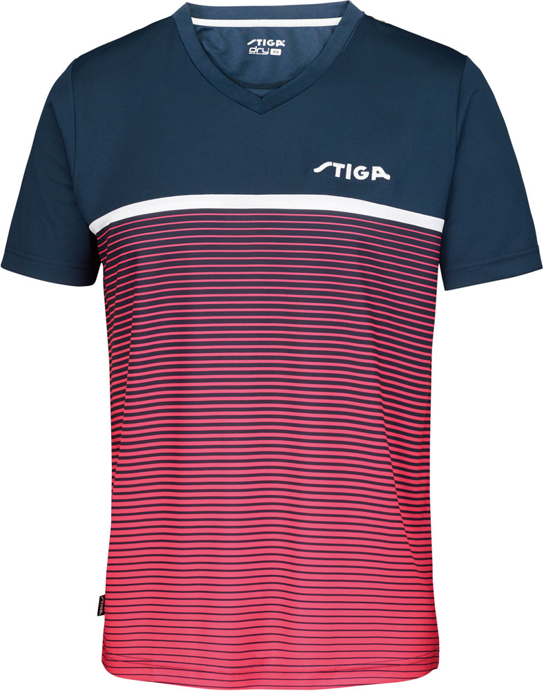 楽天市場 Stiga スティガ卓球卓球ユニフォーム Lines Shirt ラインズシャツ ピンク S スポーツアオモリ