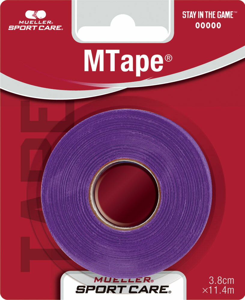 Mueller ミューラーMテープブリスターパック 38mm パープル430826