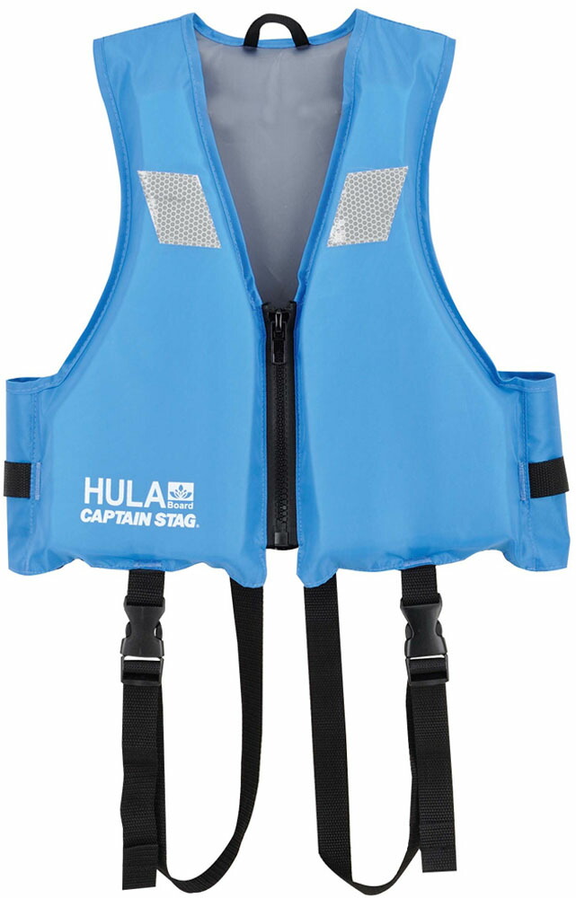 Captain Stag キャプテンスタッグアウトドアhulaフローティングベスト子供用 Bl ブルー ライフジャケット フローティングベスト キッズ川 海 水遊び 安全us3011 激安先着