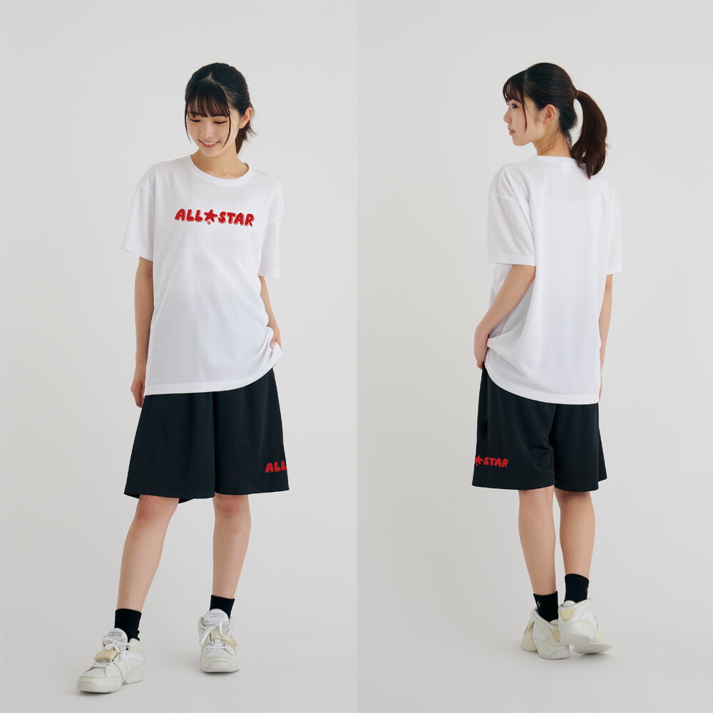 CONVERSE コンバース バスケット ウィメンズプリントTシャツ シャツ 