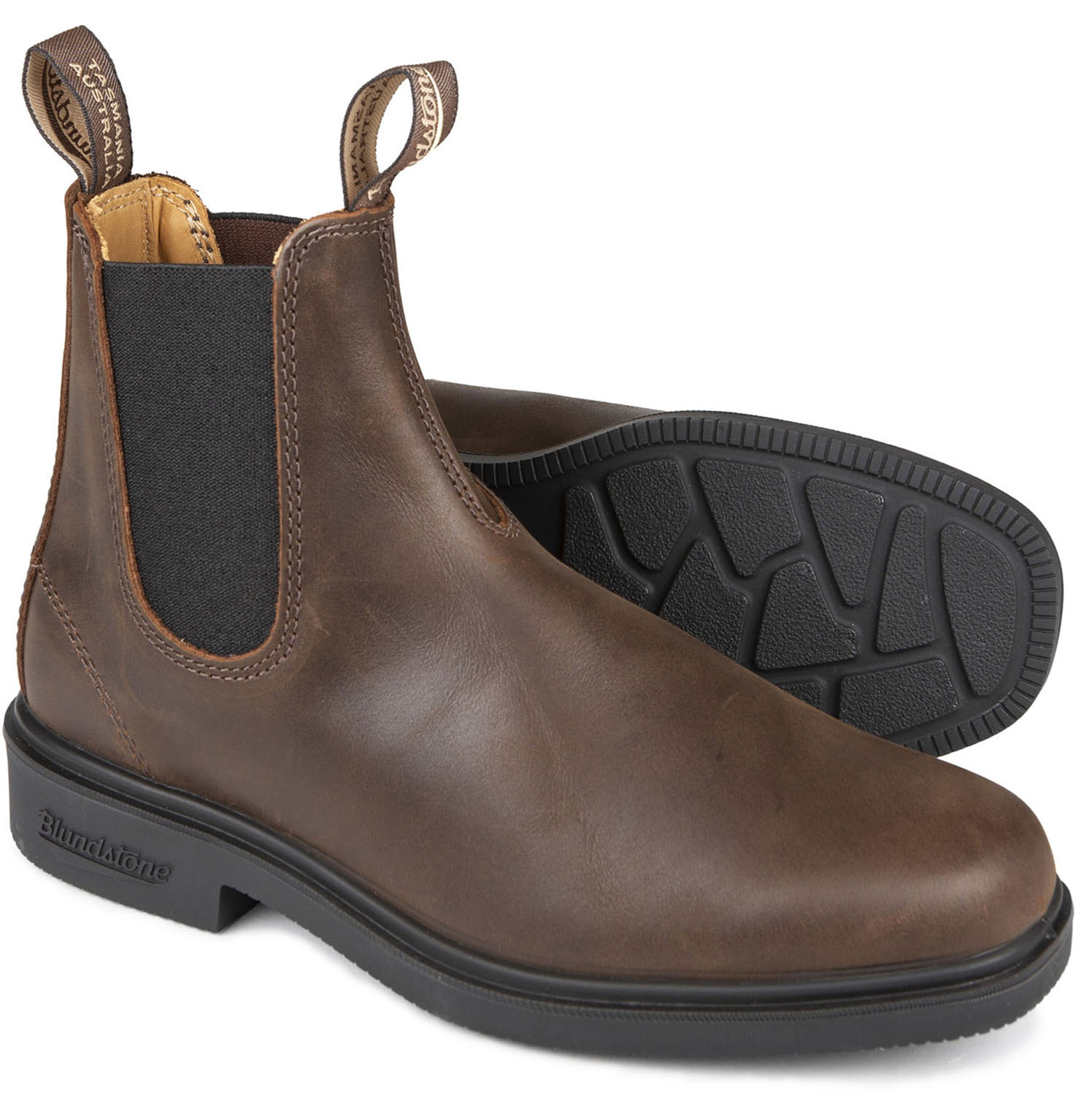 【ポイントアップ中！】 ブランドストーン Blundstone アンティークブラウン スムースレザー ブーツ くつ シューズ スクエアトゥ 滑らかな肌触り つま先長め 幅広 散歩 ウォーキング お出かけ 大人 BS2029251 251