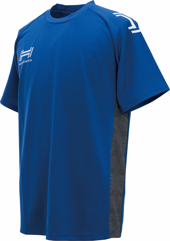 【ポイントアップ中！】 ハンガリア　Hungaria ラグビー TR プラクティスシャツ メンズ ユーロサイズ 半袖 Tシャツ トップス 吸汗速乾 部活 練習 トレーニング チーム 大会 合宿 男子 ラガーマン HGT001 BLUE