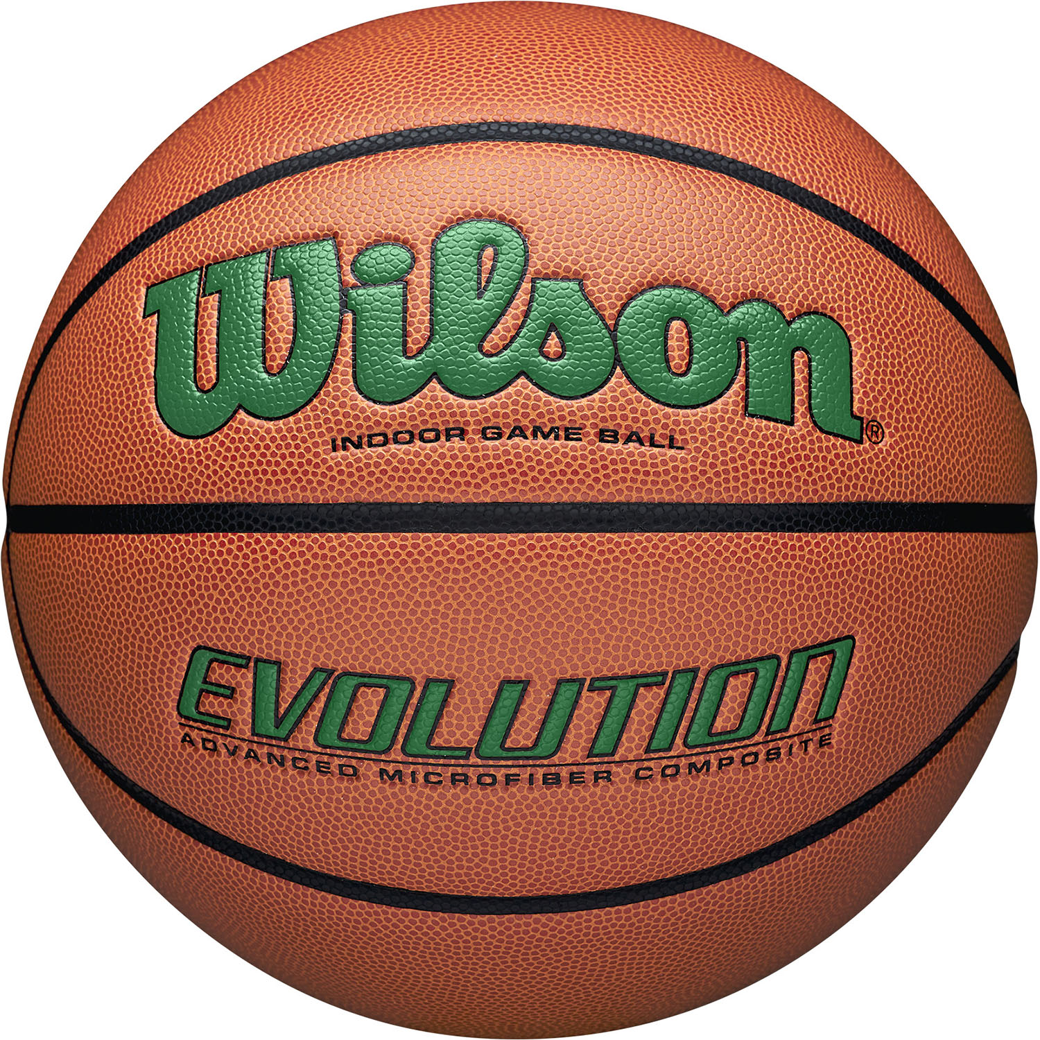 【ポイントアップ中！】 ウイルソン Wilson バスケット EVOLUTION ゲームボール オレンジ/グリーン 6号球 NFHS承認 フープ ケイジャー 屋内 女子 中学生 高校生 大学生 一般 NBA 合成皮革 部活 0595XB0601