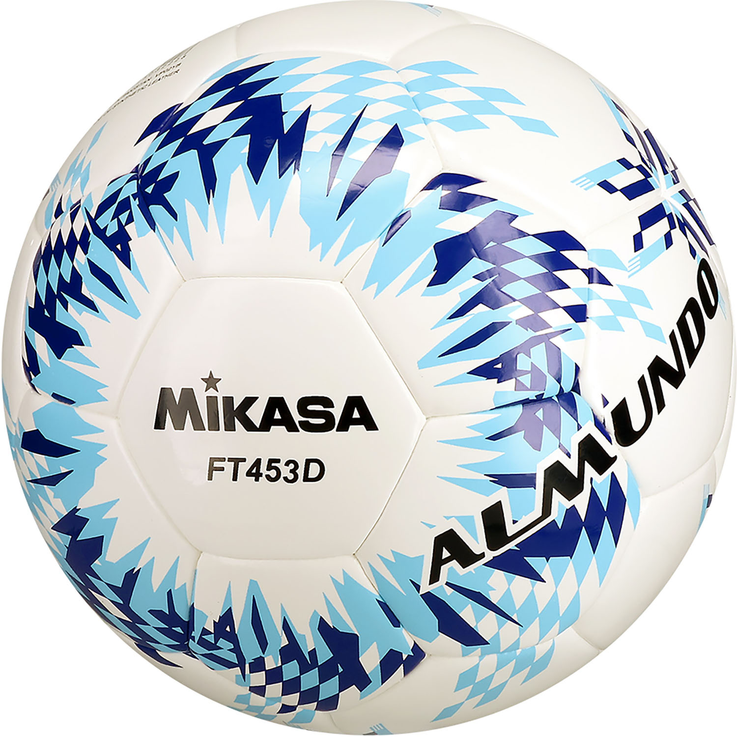 【ポイントアップ中！】 ミカサ MIKASA サッカー サッカー4号ALMUNDO 検定球 シームロック 青ライトブルー ボール フット 小学生 高耐久 耐水 アルムンド FIFA 試合 クラブ 部活 練習 ロゴ入り FT453DBLLB