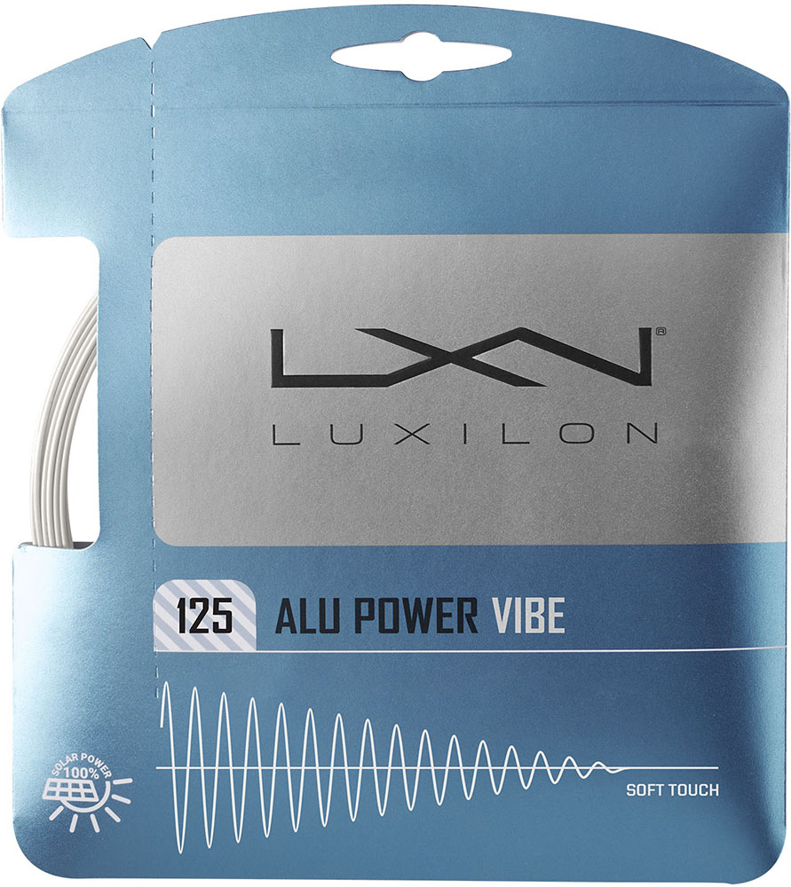 【ポイントアップ中！】 ウイルソン Wilson テニス ALU POWER VIBE SET WHITE/PEARL 125 テニス ストリング ガット 硬式 ラケット 部活 試合 WR83068011