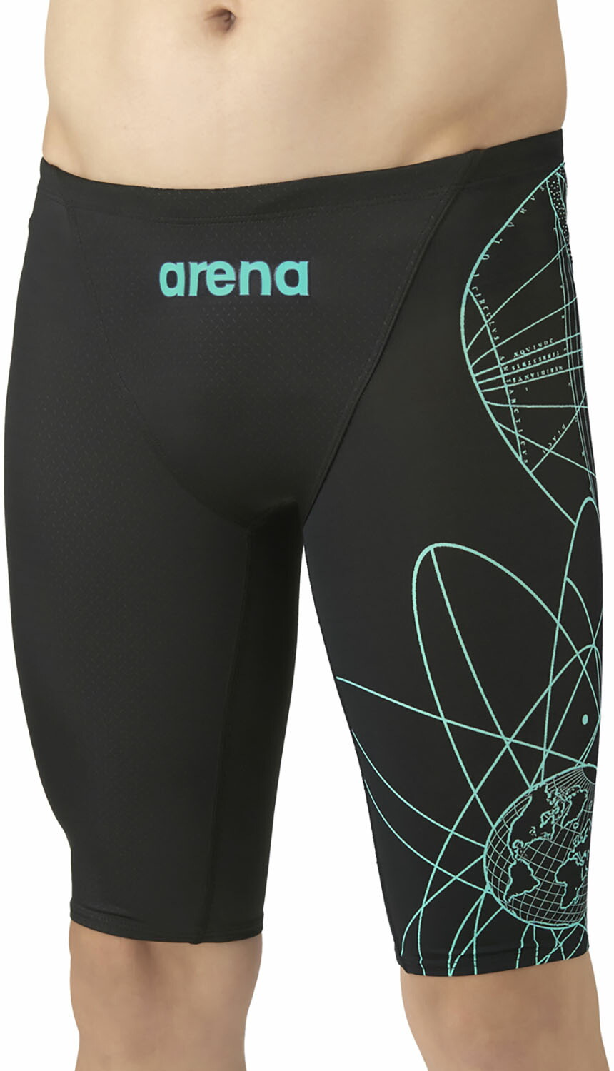 【ポイントアップ中！】 アリーナ arena スイミング レーシングスパッツ ハーフレッグ メンズ 水着 スイムウエア 水泳 競泳 男性 大人 泳ぎやすい 試合 レース プール WA FINA 承認 公式 大会 部活動 AS5FRC22M