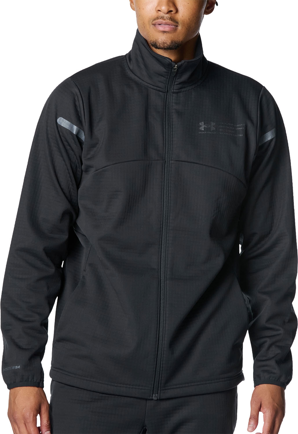 【ポイントアップ中！】 アンダーアーマー UNDER ARMOUR UA WINTER KNIT 3 LAYER JACKET メンズ ジャケット アウター 撥水 保温 軽量 通気性 トレーニング ウォームアップ フルジップ 6007394