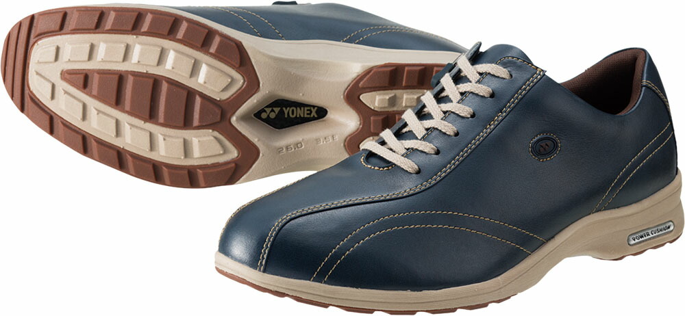 楽天市場】ヨネックス 男性用 ウォーキングシューズ ネイビーブルー