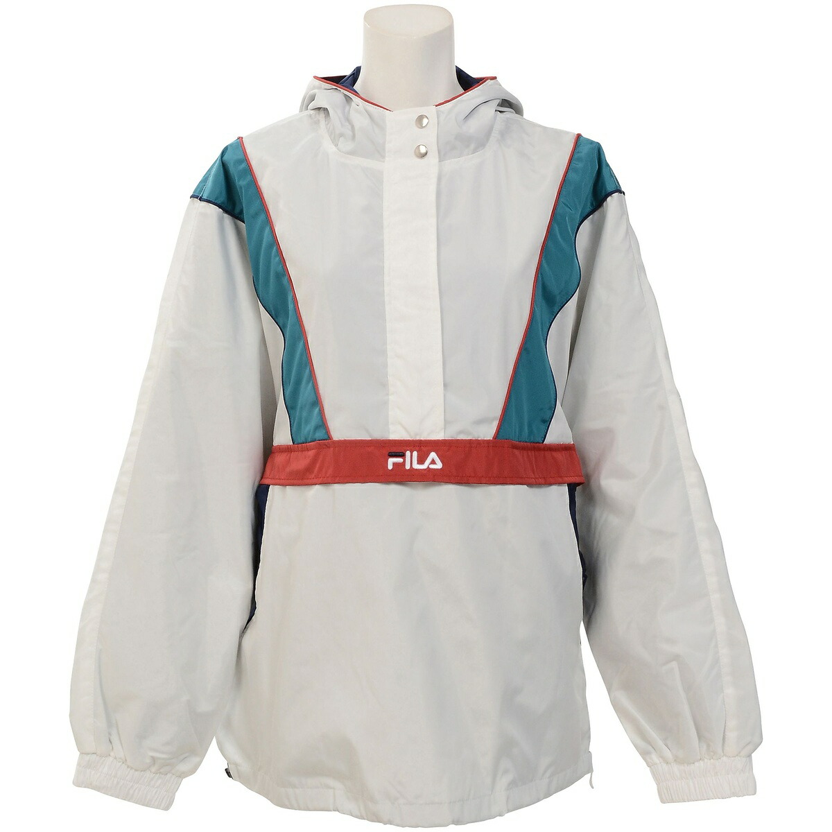 楽天市場 Fila フィラ レディーススポーツウェア スポーツカジュアルトップス アノラックパーカー レディース ホワイト Fl5628 スポーツオーソリティ 楽天市場店