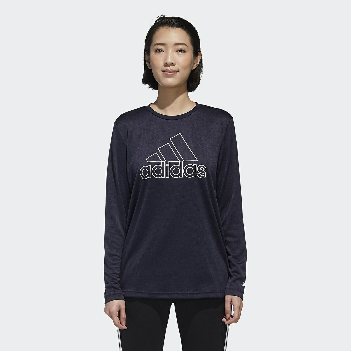 楽天市場 Adidas アディダス マストハブ バッジ オブ スポーツ 長袖tシャツ レディーススポーツウェア 長袖tシャツ レディース レジェンドインク Ixk58 Gf6980 スポーツオーソリティ 楽天市場店