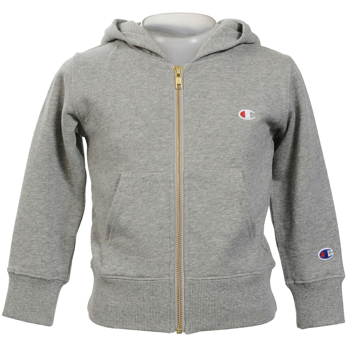 楽天市場】チャンピオン (Champion) ZIPHOODEDSWEATSHIRT ジュニアスポーツウェア スウェット ジュニア グレー  CK-T103 070 : スポーツオーソリティ 楽天市場店