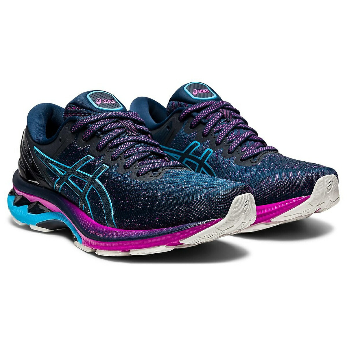 楽天市場 Asics アシックス ｇｅｌ ｋａｙａｎｏ ２７ ランニングシューズ レディース レディース French Blue Digital Aqua 1012a649 401 スポーツオーソリティ 楽天市場店