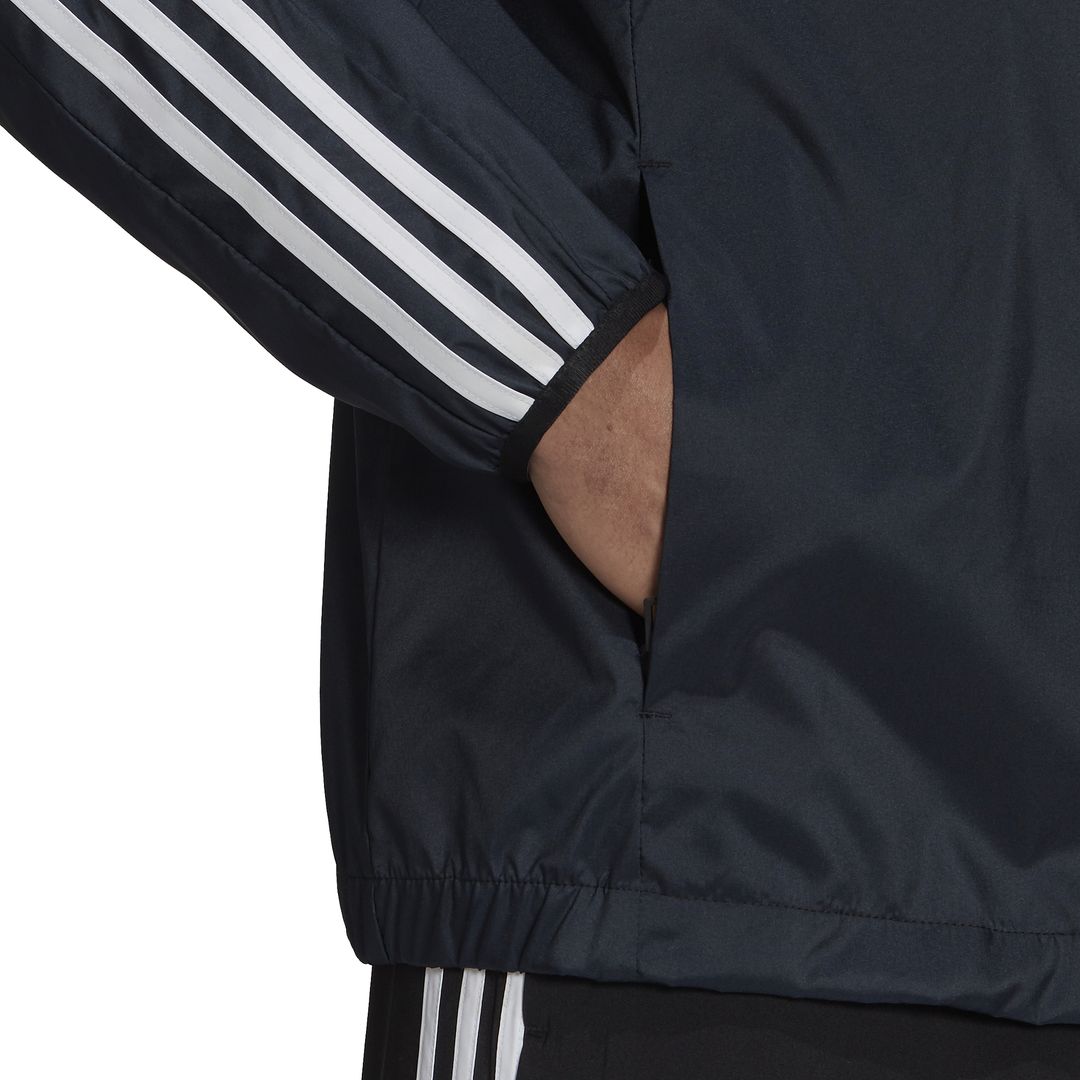 Adidas アディダス ウーブン ブルゾン Woven Windbreaker メンズ運動お召しもの ウインドアップジャケット メンズ ネグロ At616 Gq0622 Luxcara Com