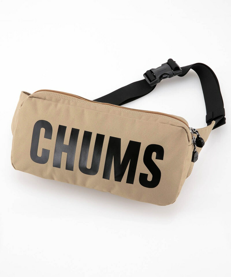 Chums チャムス Recycle Chums Logo Waist Bag リサイクル チャムスロゴ 細腰 トレッキング アウトドア サブカバン 屋根付きの玄関 Free Sand Ch60 3122 B003 Hotjobsafrica Org