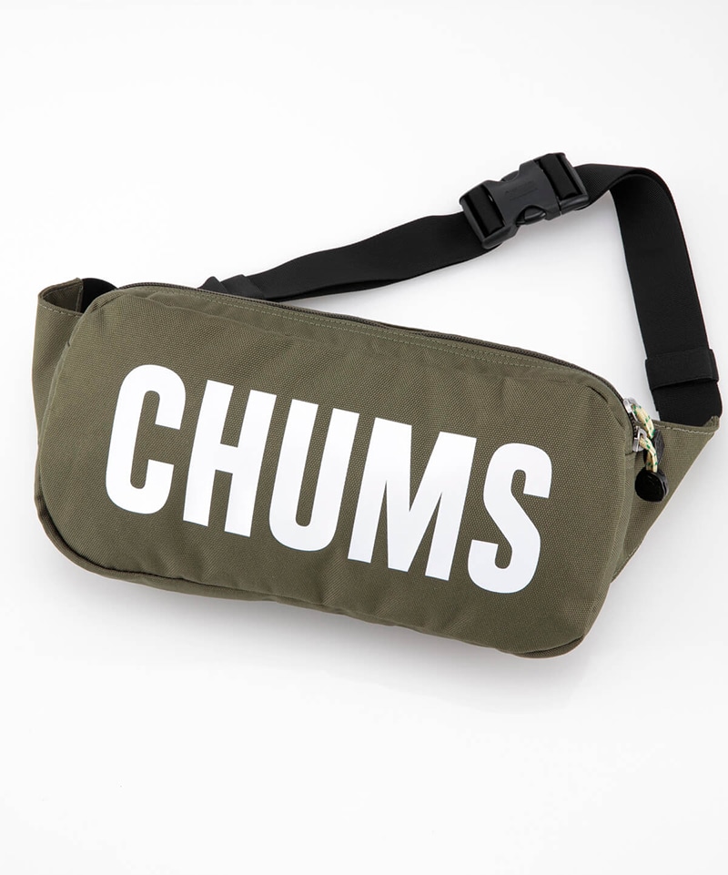 Chums チャムス Recycle Chums Logo Waist Bag 再利用 チャムスロゴ ま西 トレッキング アウトドア 控え鞄 車寄 Free Khaki Ch60 3122 M022 Hotjobsafrica Org